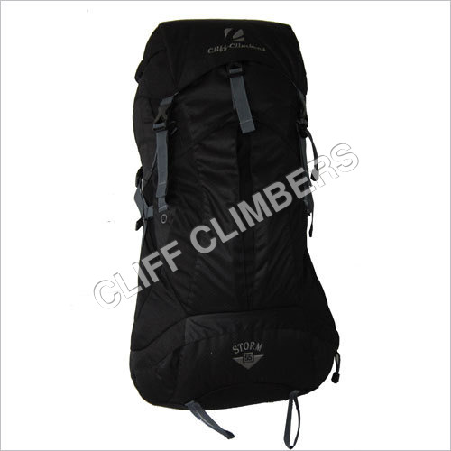 Storm - Polyester 70x40x30 Cm, Black | Durable, Waterproof, Spacious, Adjustable, Comfortable Backpack For Hiking