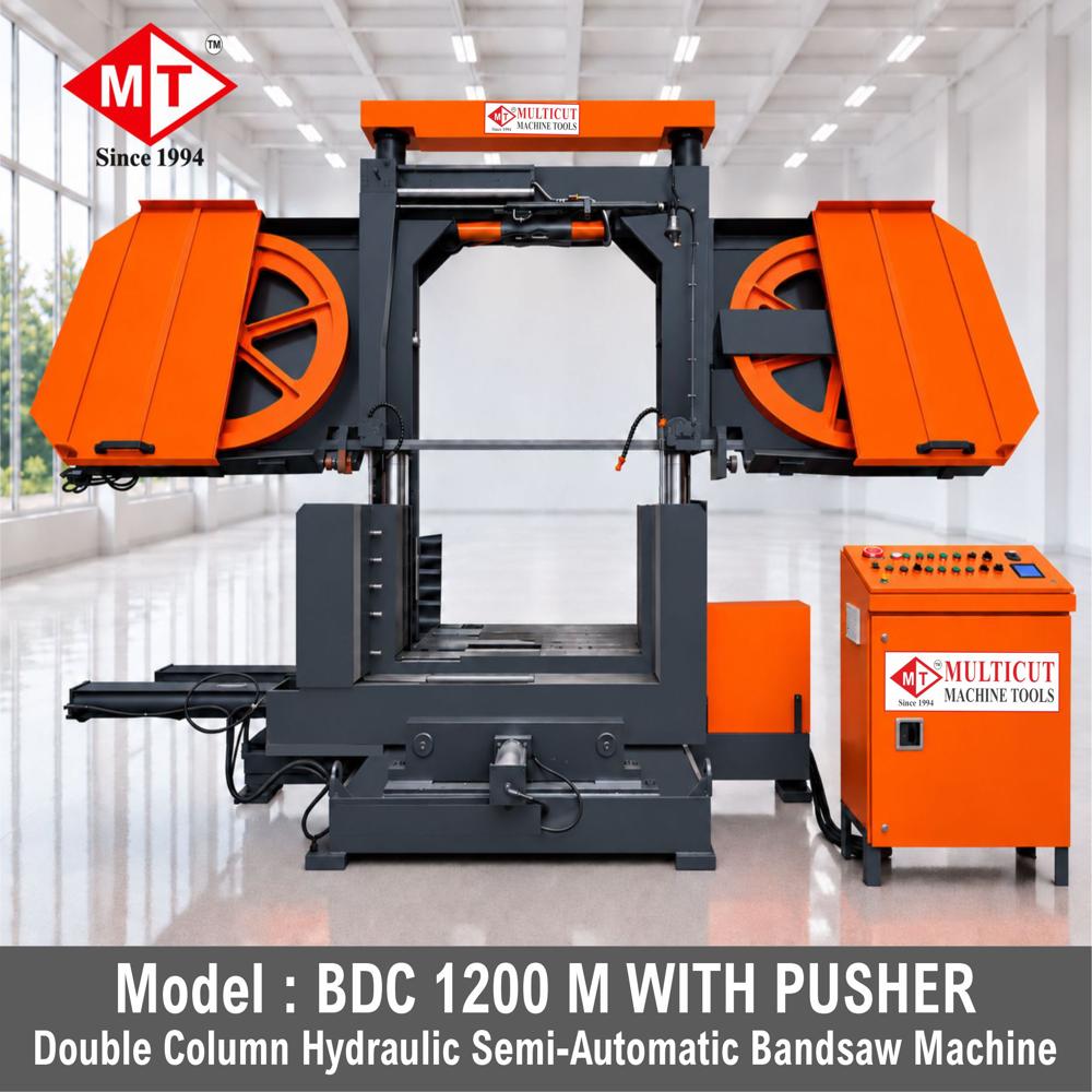 BDC-2000 NC Fully Automatic Bandsaw Machine - Industrial Grade | Computerized Automation, Advanced Cutting Precision