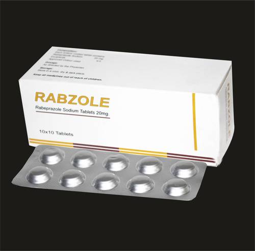 20 Mg Rabeprazole Tablets Recommended For: Antiulcer Gastric Problems