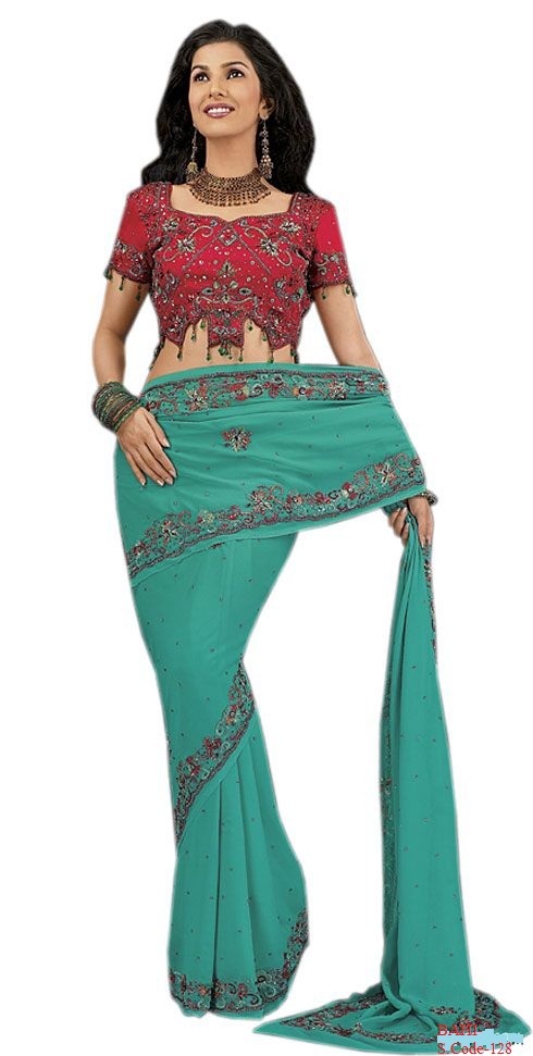 designer georgette sarees