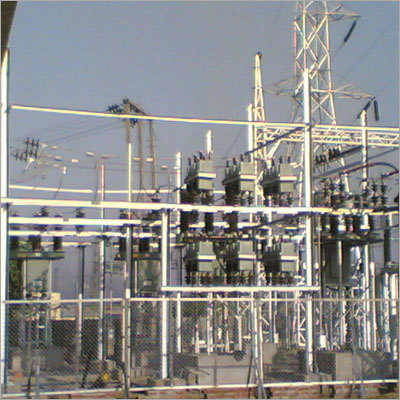 Electrical Transmission sub station and line