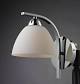 Wall Lamp - Metal And Glass, 15x10x20 cm, E26 Bulb | Adjustable Arm, Soft Lighting, Modern Style