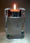 Tea candle Lighting in Glass Cup