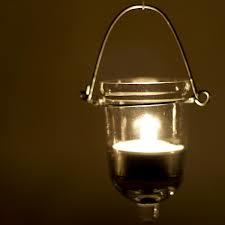 Hanging Glass Candle Light 