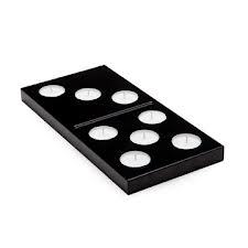 T.light - Plastic, 10x5x1 cm, Black | Elegant Design, Easy Use, Ambient Mood, Set of 7