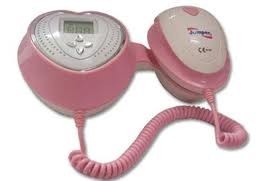 Home Use Fetal Doppler with speakers and LCD display
