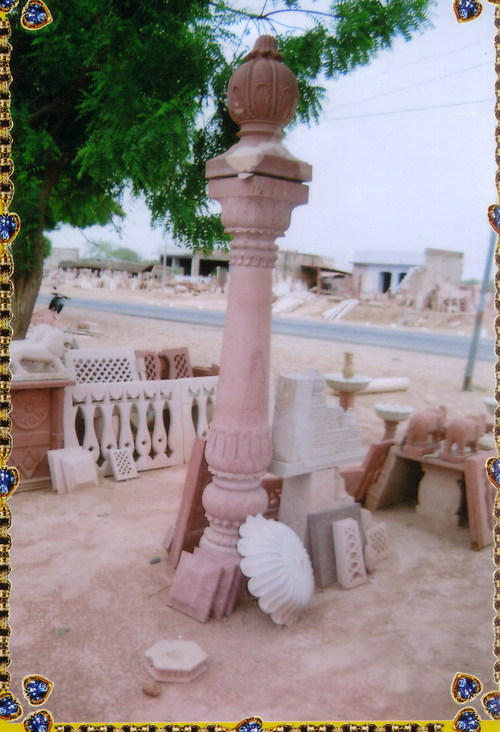 Handmade Stone Pillar