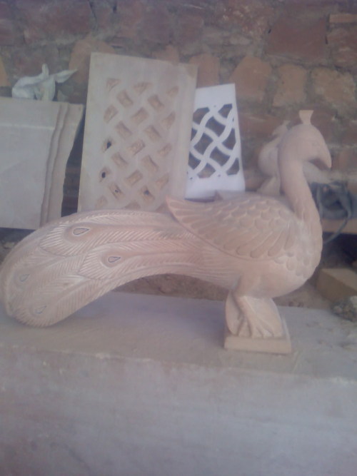 Stone Bird Figure