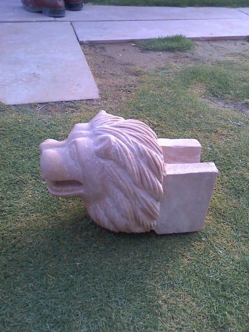Stone Lion Head Article