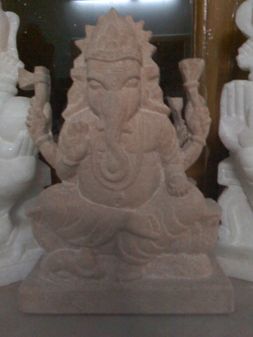 stone Shri ganesha Showpiec