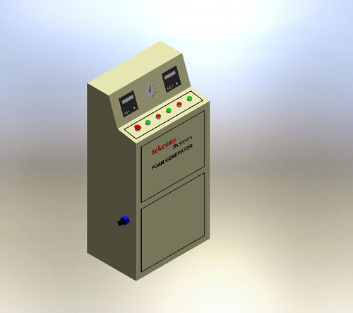 Foam generator for cellular concrete