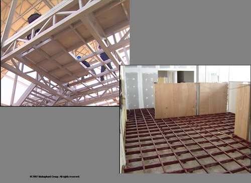 Mezzinine Floor with shera board