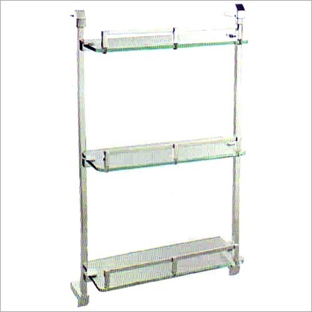 Front Glass Triple Shelf