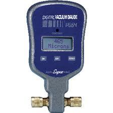 Brass Digital Vacuum Gauge