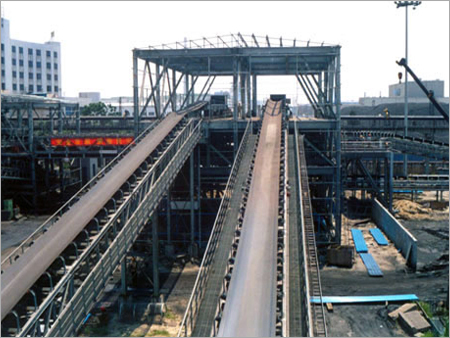 Conveyor Belt - Steel And Rubber, Variable Length Custom Width, High Capacity Durable Frame, Adjustable Speed