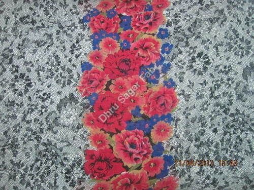 Washable Flat Georgette Print