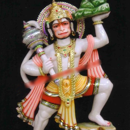 Hanuman marble moorti