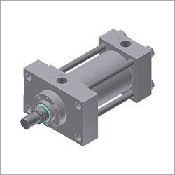 Cap Rectangular Flange Mounting