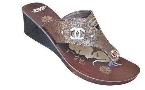 PU Ladies High Heel Slipper