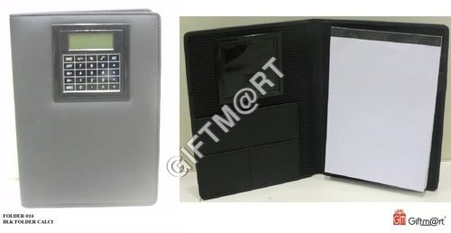 Leatherite Folder With Calculator