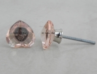 Pink Heart Knob