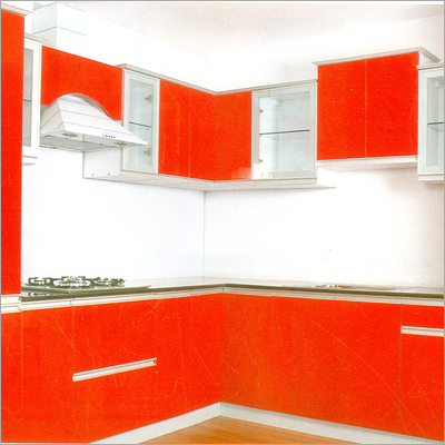 Designer Modular Kitchen - Solid Wood, Modern Sliding Door | Durable, Termite-Proof, Trendy Indian Style