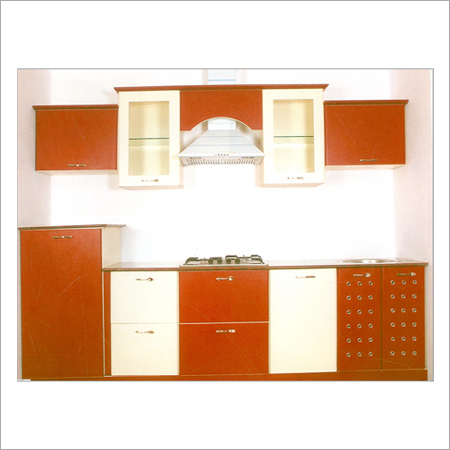 Modern Modular Kitchen - Solid Wood Swing Door Design | Durable, Stylish Indian Style, Contemporary Appearance