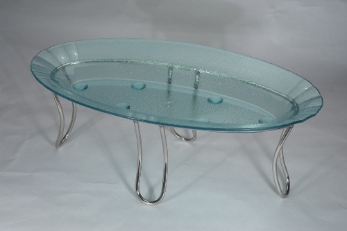 Glass Oval Platter