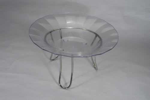 Glass Round Platter