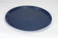 Unbreakable Crockery - Plastic, 12 Inches Diameter, Dark Blue | Break Resistant, Durable, Lightweight, Stylish Design, Easy To Clean, Stackable