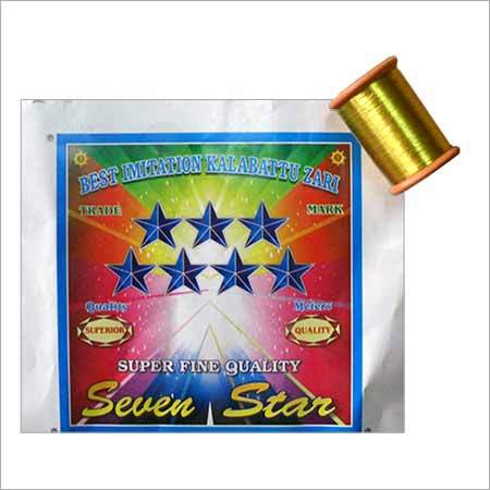 Cotton Based Semi Fast Zari