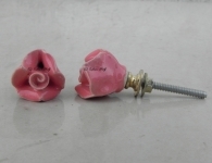 Pink Small Rose Knob