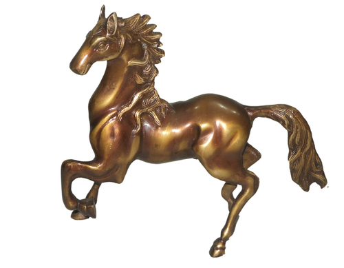 Metal Horse Sculpture