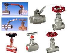 BALL, GLOBE, NEEDLE Valve