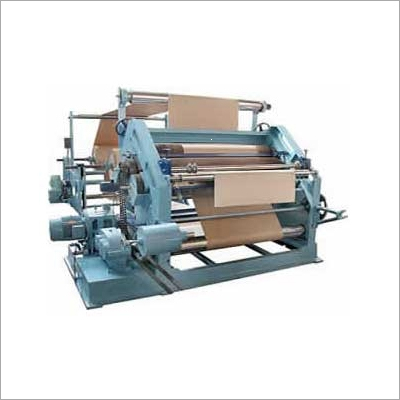 Oblique Type Single Face Paper Corrugating Machine