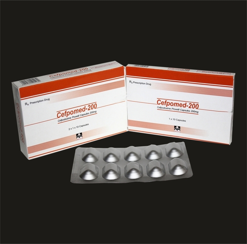 Cefpodoxime Proxetil Capsules 200 mg