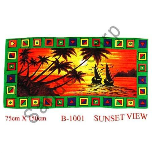 Printed Beach Towel