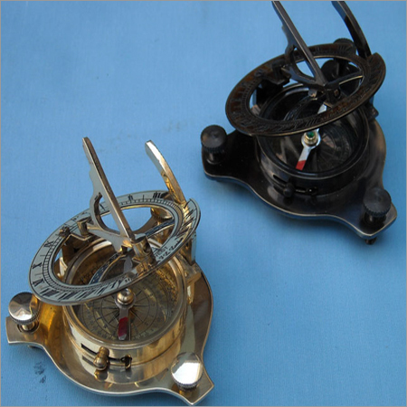 Brass Sundial Compasses