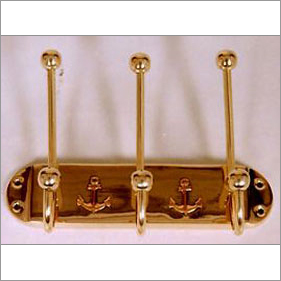 Nautical Brass Wall Hooks
