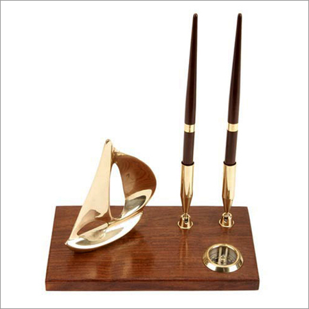 Brass Nautical Pen Stands
