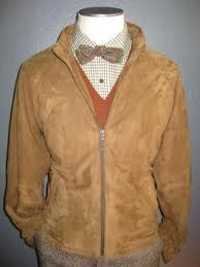 Ladies Pig Leather Suede Jacket