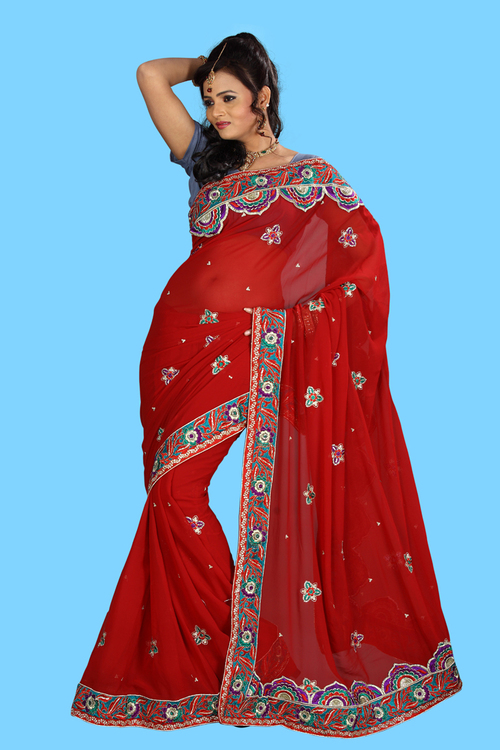 Indian Exclusive Printed Sari Online