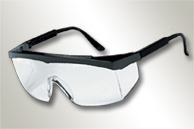 SRD-SOO1L RS Full Eyewear - Polycarbonate, Standard Size, Transparent | Adjustable Temples, Lightweight Frame, Scratch-Resistant Coating, 99% UV Protection