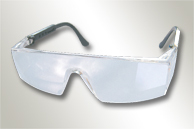 SRD-S001 RS Full Eyewear - Polycarbonate, Standard Size, Transparent | UV Protection, Lightweight Frame, Scratch-Resistant Coating