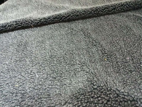 Fur Fabric 10 - Fur Sherpa Blend 60cm Width Gray, Soft Texture Warmth Durable