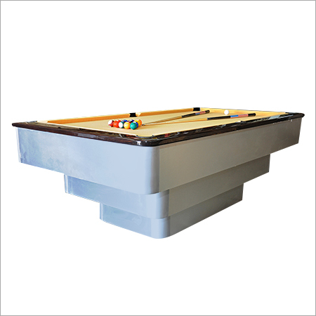 Silver Pool Table