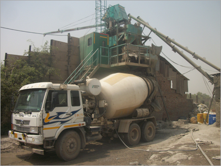 Mobile Concrete Mix Plant