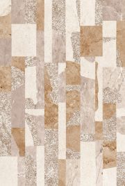 Elevation Series Wall Tiles - Ceramic 12x24 Inch Beige, Matte Finish, Durable Material, Elegant Design