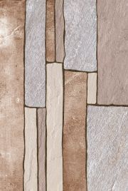 Elevation Series Wall Tiles - Ceramic, Variable Dimensions, Brown, 8mm Thickness | Aesthetic Appeal, Durable, Scratch & Fire Resistant, Matte Finish