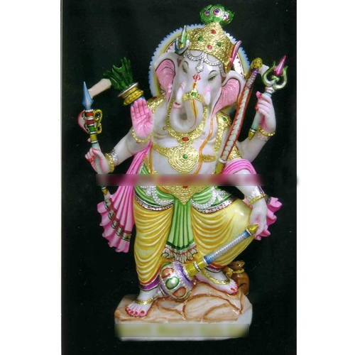 Marble Dancing Ganesh